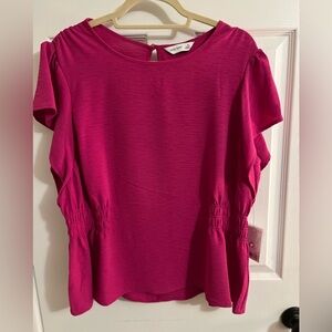 Nine West Dolman Top - Pink - Size XL. NWT.
